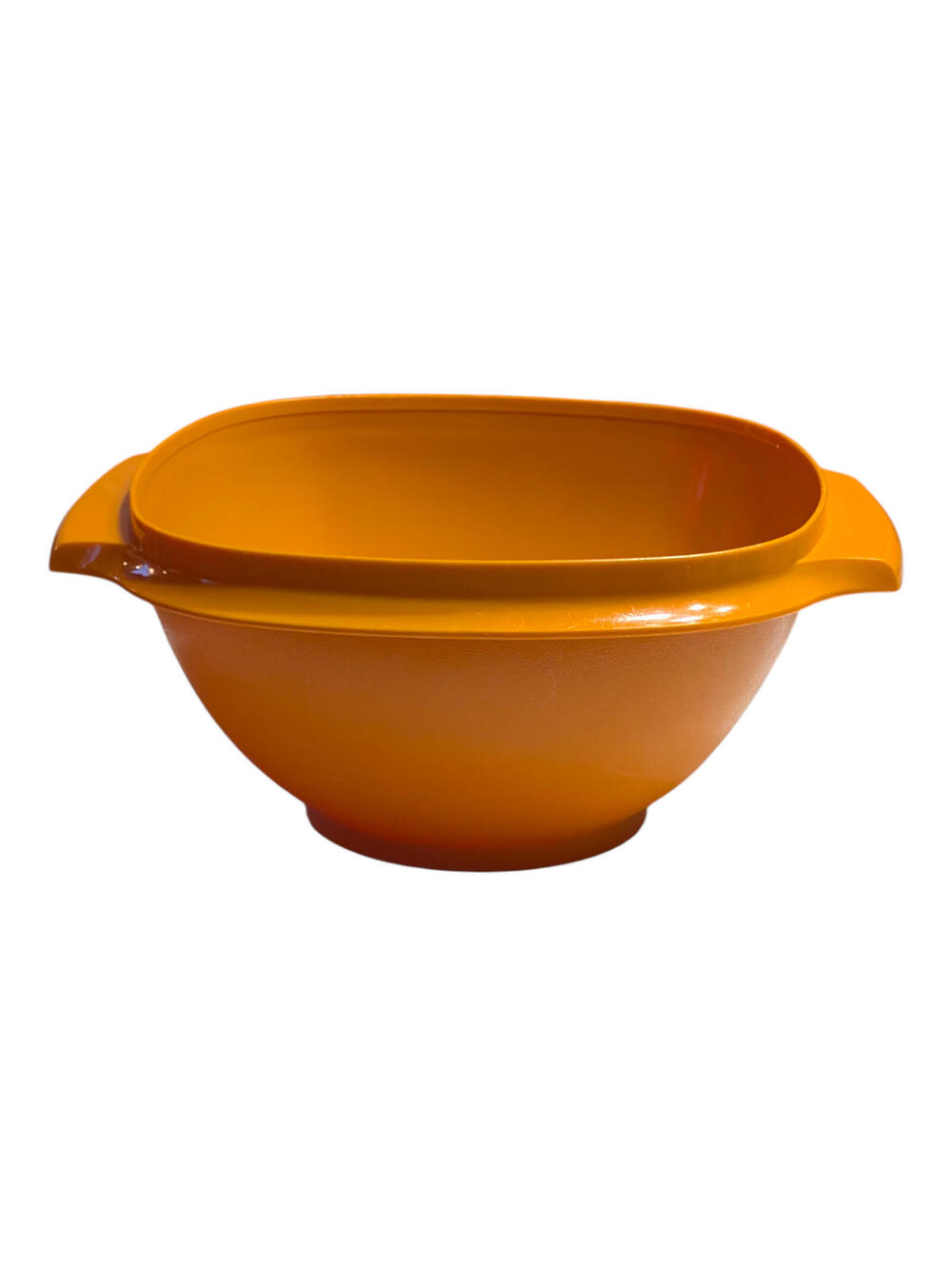 Vintage Tupperware Storage Bowl 838-4 Orange Retro Kitchenware NO LID 22cm 6oz